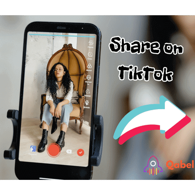 Share feature on TikTok